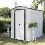 Weizhengheng-Color-Steel-Outdoor-Storage-Shed-Lifetime-Garden-Shed-5-X-6-ft-0-0