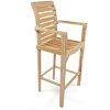 Windsors-Genuine-Grade-A-Teak-Bimini-27-Square-Dropleaf-Counter-Table-w2-St-Moritz-Counter-Arm-Chairs-Counter-Height-is-5-lower-than-Bar-HeightTeak-Lasts-A-Lifetime-Assembled-0-0