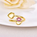 Womens-Heart-Simple-Cute-Promise-Eternity-Ring-18K-Gold-Plated-Party-Bridal-Jewelry-0-0