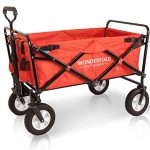 WonderFold-Outdoor-NEXT-GENERATION-Best-Utility-Folding-Wagon-with-Removable-Polyester-Bag-Spring-Bounce-Feature-Auto-Safety-Locks-Handle-Steering-Performance-Scarlet-Red-0-1