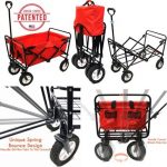 WonderFold-Outdoor-New-Generation-Collapsible-Wagon-Utility-Folding-Cart-0-0