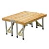 Wooden-Camping-Picnic-Table-Bench-Seat-Outdoor-Portable-Folding-Aluminum-4-seats-0-1