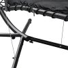 World-Pride-Garden-Helicopter-Dream-Swing-Chair-Outdoor-Hammock-Bed-Hanging-Sun-Loungers-with-CanopyParasol-Removable-Padded-Cushion-0-2