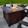 XtremepowerUS-Out-Door-Patio-Heaters-LPG-Propane-Fire-Pit-Table-Hammered-Bronze-Steel-Finish-Deluxe-0-0