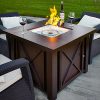 XtremepowerUS-Out-Door-Patio-Heaters-LPG-Propane-Fire-Pit-Table-Hammered-Bronze-Steel-Finish-Deluxe-0