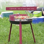 YI-HOME-BBQ-Outdoor-Ceramic-Household-American-Barbecue-Portable-Garden-Picnic-Folding-Charcoal-Grill-Tool-0-2