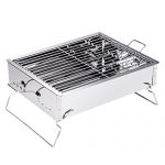 YI-HOME-BBQ-Outdoor-Folding-Stainless-Steel-Trumpet-Grill-Balcony-Mini-Charcoal-Portable-Barbecue-Tools-0-0