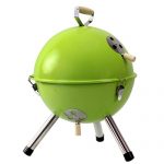 YI-HOME-BBQ-Outdoor-Round-Barbecue-Mini-Portable-Charcoal-Grill-Tools-Home-Garden-With-Lid-3-5-People-2232Cm-0