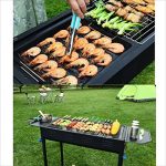 YI-HOME-Barbecue-Outdoor-Stainless-Steel-BBQ-Home-Large-Park-Picnic-Charcoal-Grill-Tool-Black-665Cm70Cm-0-2