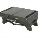YI-HOME-Barbecue-Stainless-Steel-Outdoor-Folding-BBQ-Mini-Camping-Charcoal-Grill-Tool-Army-Green-0-0