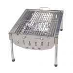YI-HOME-Silver-BBQ-Small-Grill-Outdoor-Stainless-Steel-Charcoal-Oven-Portable-Fold-Household-Barbecue-Tools-0-0