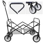 Yaheetech-Multicolor-Collapsible-Folding-Utility-Wagon-Garden-Cart-Shopping-Red-0-2