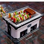 Yakitori-Grill-Charcoal-Backyard-Tabletop-Portable-Grill-Rectangle-White-Charcoal-Grill-with-Handles-E-Book-0-2