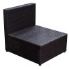 Yescom-Outdoor-PE-Rattan-Wicker-Armless-Sofa-Chair-Seat-Cushioned-UV-Protection-Patio-Garden-Backyard-Furniture-0-1