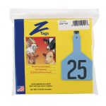 Z-Tags-1-Piece-Pre-Numbered-Hot-Stamp-Tags-for-Cows-Numbers-from-76-to-100-Blue-0