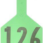 Z-Tags-1-Piece-Pre-Numbered-Laser-Print-Tags-for-Cows-Numbers-from-126-to-150-Green-0