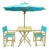 Zew-4-Piece-Bamboo-Outdoor-Bistro-Set-with-Square-Table-2-Treated-Canvas-Chairs-and-Umbrella-0-1