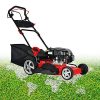 Zinnor-20-Inch-173CC-Self-Propelled-Cordless-Lawn-Mower-Gas-Powered-Red-0-0