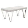 Zuo-Bench-Stainless-Steel-Base-Upholstered-Decorative-Modern-Bench-White-0