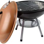 alp-Classic-14-Charcoal-Barbecue-Grill-Portable-BBQ-Heavy-Steel-WRemovable-Legs-Ash-Catcher-Copper-Color-0