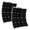 uxcell-2pcs-50W-18V-12V-Bendable-Solar-Panel-WaterShockDust-Resistant-Power-Solar-Charger-for-RV-Boat-Cabin-Tent-Car-Trailer-or-Any-Other-Irregular-Surface-0