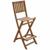 vidaXL-Patio-Bar-Table-and-Chairs-Set-Acacia-Wood-Outdoor-Restaurant-Cafe-Pub-0-2