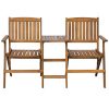 vidaXL-Patio-Solid-Acacia-Wooden-Folding-Bench-Table-Garden-Balcony-2-Seats-0-0