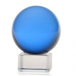 1-pc-100mm-Asian-Feng-Shui-Blue-Color-Glass-Crystal-Ball-with-Clear-Glass-Stand-0
