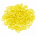 100-Pieces-of-Top-Quality-Glow-in-the-Dark-Pebbles-or-Glow-Stones-for-Walkways-Gardens-Pathways-Decoration-and-MoreYellow-0