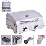 2-Burner-Stainless-Steel-Portable-BBQ-Table-Top-Propane-Gas-Grill-Outdoor-Camp-0