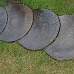 2-pieces-Mold-Log-Stepping-Stone-abs-Plastic-Concrete-Garden-Path-S07-0