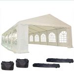 32×16-PE-Party-Tent-White-Heavy-Duty-Wedding-Canopy-Carport-Shelter-with-Storage-Bags-By-DELTA-Canopies-0