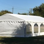 32×16-PE-Party-Tent-White-Heavy-Duty-Wedding-Canopy-Carport-Shelter-with-Storage-Bags-By-DELTA-Canopies-0-2