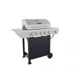 5-Burner-Propane-Gas-Grill-in-Stainless-Steel-with-Side-Burner-and-Black-Cabinet-0-1