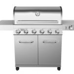 6-Burner-Propane-Gas-Grill-in-Stainless-with-LED-Controls-and-Side-Burner-0