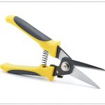 8-Inchs-SK5-Steel-Tree-Branch-Pruning-Shears-Rubber-Handle-with-Safety-Lock-shock-absorbing-spring-0-1