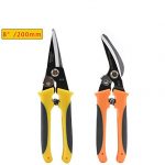 8-Inchs-SK5-Steel-Tree-Branch-Pruning-Shears-Rubber-Handle-with-Safety-Lock-shock-absorbing-spring-0