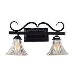 80W-Artistc-Wall-Light-with-2-Lights-and-Glass-Floral-Shade-Down-BBB-0
