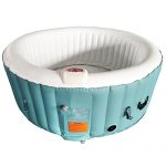 ALEKO-HTIR4GRW-Round-Inflatable-Hot-Tub-Spa-with-Cover-4-Person-210-Gallon-Light-Blue-and-White-0