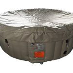 ALEKO-HTIR6BRW-Round-Inflatable-Hot-Tub-Spa-with-Cover-6-Person-265-Gallon-Brown-and-White-0-2