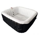 ALEKO-HTISQ6BKWH-Square-Inflatable-Hot-Tub-Spa-with-Cover-6-Person-250-Gallon-Black-and-White-0-0