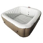 ALEKO-HTISQ6BRWH-Square-Inflatable-Hot-Tub-Spa-with-Cover-6-Person-250-Gallon-Brown-and-White-0-1