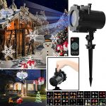 AMILE-Halloween-Christmas-Projector-Lights-Rotating-LED-Landscape-Lights-with-16PCS-Switchable-Lens-for-Easter-Birthday-Wedding-PartyChristmas-Halloween-Outdoor-and-Indoor-0
