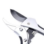 ANVIL-PRUNING-SHEARS-Secateurs-Trimming-Scissors-for-Cutting-Power-with-Stainless-Steel-Blades-Professional-Sharp-Hand-Garden-Pruners-with-Comfortable-Slip-Less-Effort-0-0