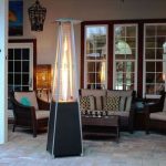 AZ-Patio-Heaters-Resort-Model-40000-BTU-4-Sided-Pyramid-Style-Glass-Tube-Flame-Patio-Heater-in-Matte-Black-Finish-0