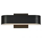 Access-Lighting-20046LEDDMG-BRZFST-Montreal-Outdoor-LED-Wall-Light-with-Frosted-Glass-Shade-0