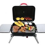 Albmax-expert-Gas-Grill-Portable-Tabletop-BBQ-Propane-with-2-Side-Shelves-Barbeque-Camping-Barbecue-Grills-Outdoor-Backyard-Patio-0-0