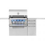 American-Muscle-Grill-Grilling-Gas-Grills-AMG36-LP-AMG36-CART-Freestanding-Dual-Fuel-WoodCharcoal-Gas-Grill-36-inch-Propane-0