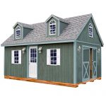Arlington-12-ft-x-16-ft-Wood-Storage-Shed-Kit-with-Floor-including-4-x-4-Runners-0