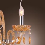 Artisitc-Wall-Light-with-2-Lights-Candle-Style-Amber-Crystal-A-0-1